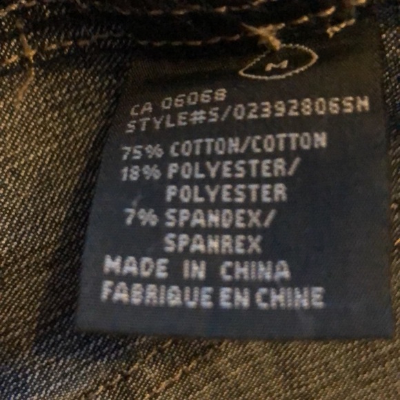 Vintage SIDE STREET Butterfly Motif Denim Jacket - Picture 8 of 9